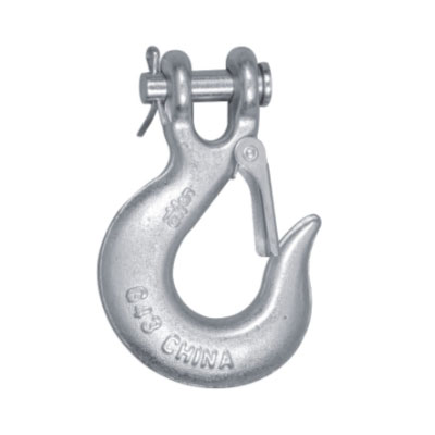 Kughushi Clevis Slip Hook Na Latch